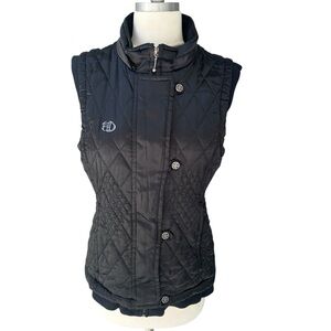 Harley Davidson Women’s Quilted Black Sleeveless Vest Small